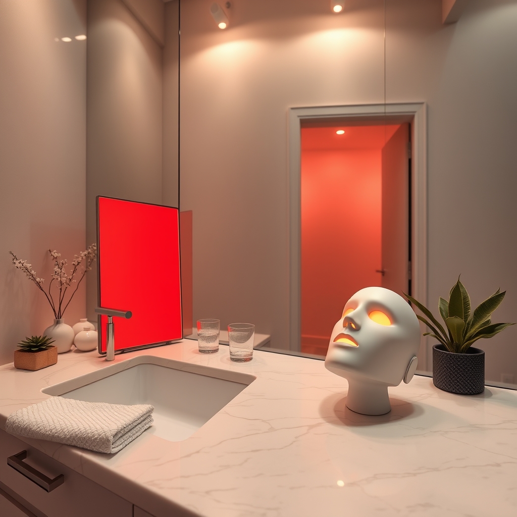 red light therapy device - Illustration 1