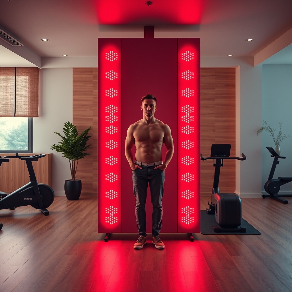 red light therapy panel - Illustration 1