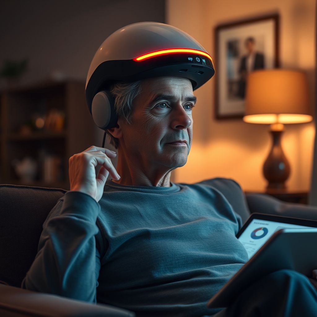 photobiomodulation helmet - Illustration 1