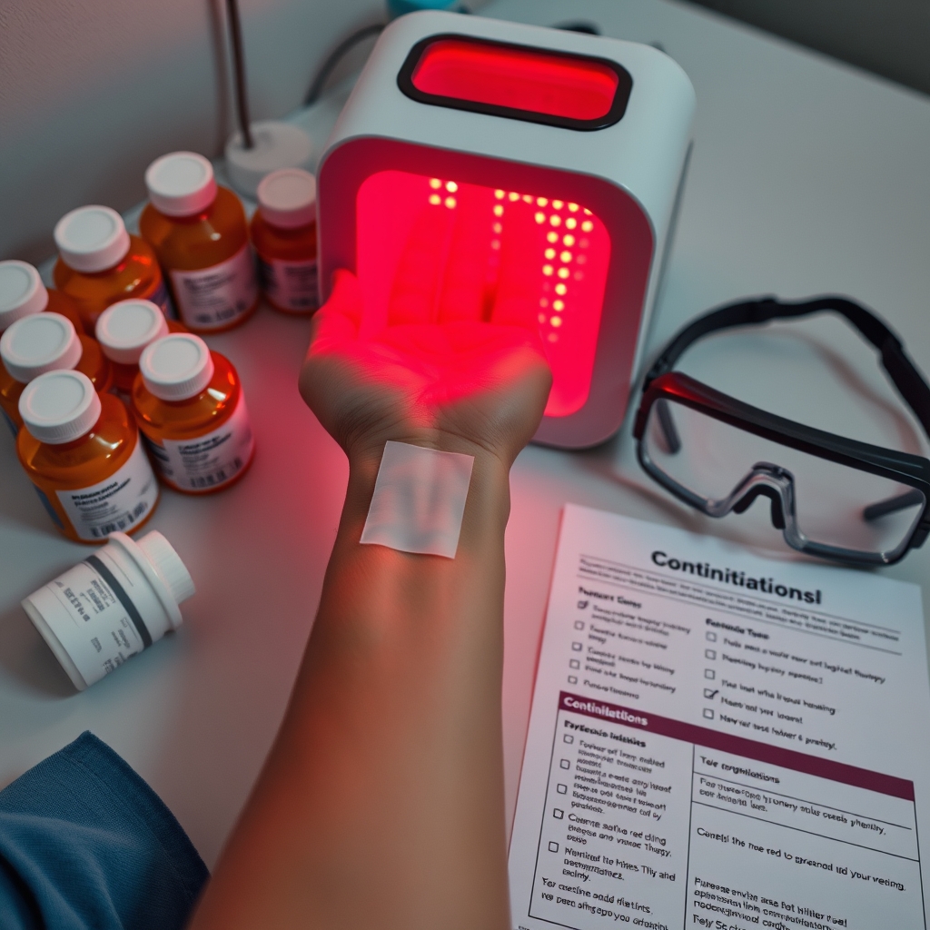 red light therapy contraindications - Illustration 2