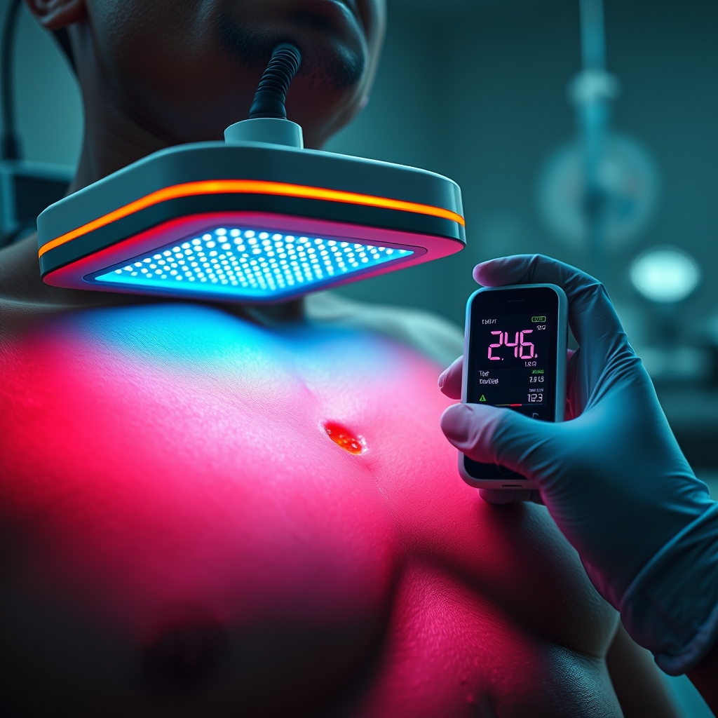red light therapy for wound healing - Illustration 2