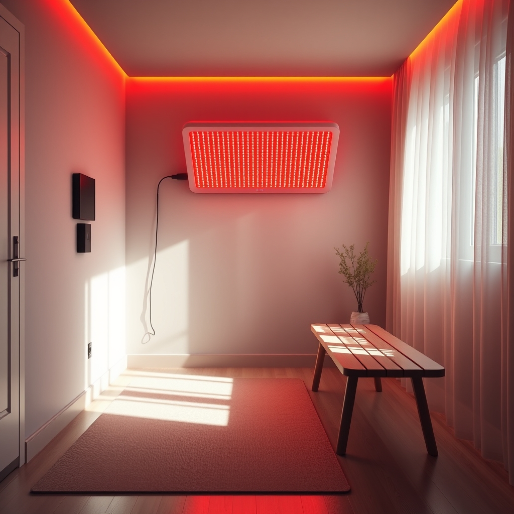 red light therapy panel full body - Illustration 1